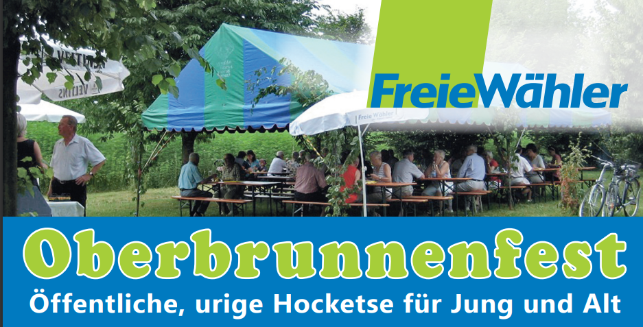 9. Juli 11 bis 18 Uhr: Hocketse am Oberbrunnen